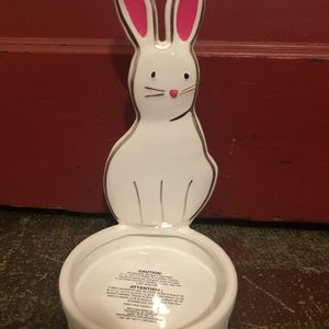 BBW bunny 3 wick candle holder